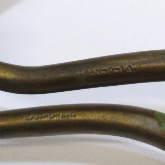 Art Brass Co. San-O-La Brass Bathroom Shelf Support Antique Wall Mount Brackets - Picture 9 of 9